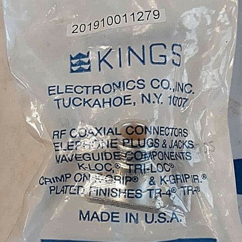 KINGS 91836 KN 79 70 CONNECTOR M39012 04 0002 (new old stock)
