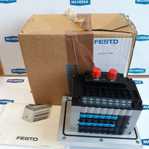 Festo CPV10 VI 90131 Valve Terminal 18220 R102 24VDC 10BAR (new old stock)