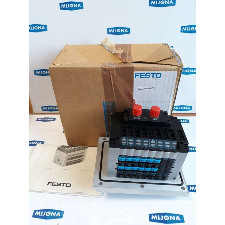 Festo CPV10 VI 90131 Valve Terminal 18220 R102 24VDC 10BAR (new old stock)