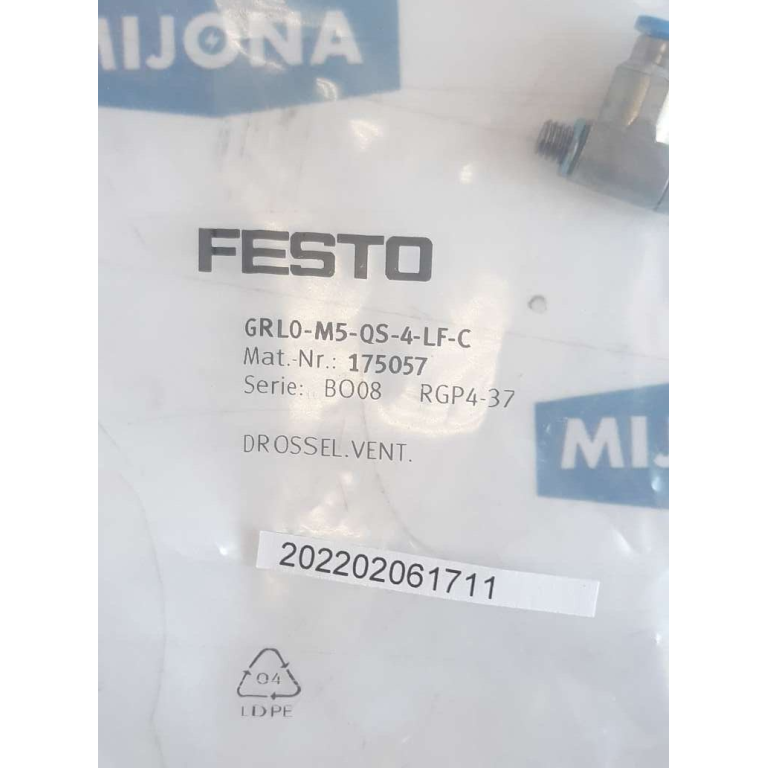 Festo GRLO M5 QS 4 LF C 175057