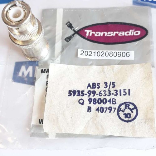 Transradio 9016TRL 98004B ABS 3 5 Q 98004B B40797 5935 99 633 3151 NEW OLD STOCK