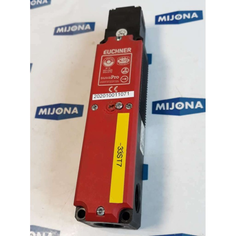 Euchner SUVAPRO TP4 2131A024PG SAFETY SWITCH 073334 AC15 6A 230V DC13 6A 24V Euchner SUVAPRO TP4 2131A024PG SAFETY SWITCH 073334 AC15 6A 230V DC13 6A 24V