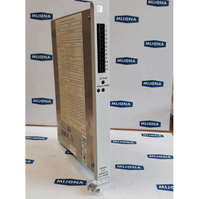 Honeywell 621 9940 SERIAL I/O MODULE Y416311200007 VR 3 2 Honeywell 621 9940 SERIAL I/O MODULE Y416311200007 VR 3 2
