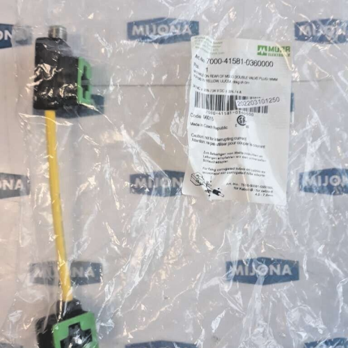 Murr 7000 41581 0360000 M12 male on rear of msud double valve plug 18mm Murr 7000 41581 0360000 M12 male on rear of msud double valve plug 18mm