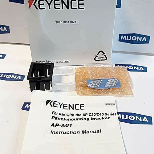 Keyence AP A01 for use with AP C30 C40 PANEL MOUNTING BRACKET (NEW OLD STOCK)