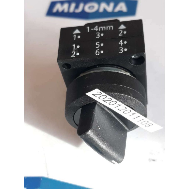 Siemens 3SB000 2LA11 Switch Actuator 0-I BLACK (new old stock)