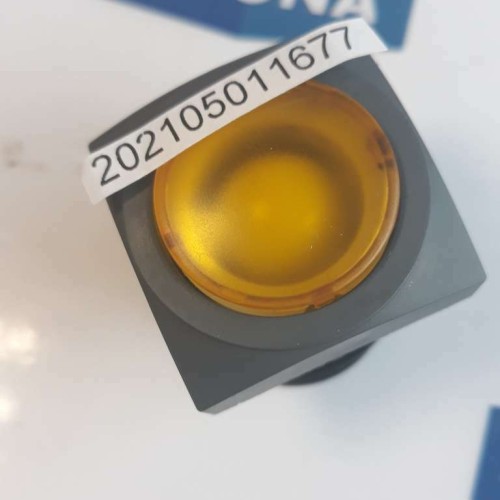 SCHLEGEL Membrane pushbutton head QRJTMGB yellow new old stock SCHLEGEL Membrane pushbutton head QRJTMGB yellow new old stock