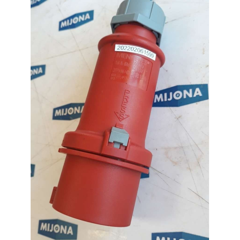MENNEKES TYPE 3319A 16A 6h 200 346V 240 415V 3P+N NEW OLD STOCK