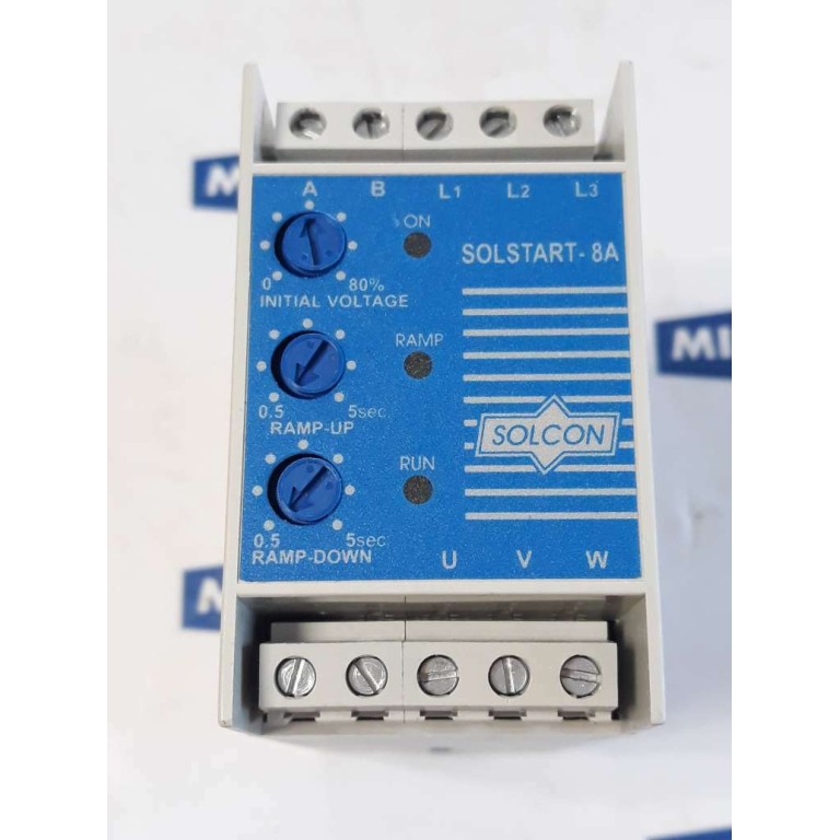 SOLSTART 8 400-S SOLCON FLC 8A 400V 50/60HZ DRY CONTACT serial no: 3352021/01