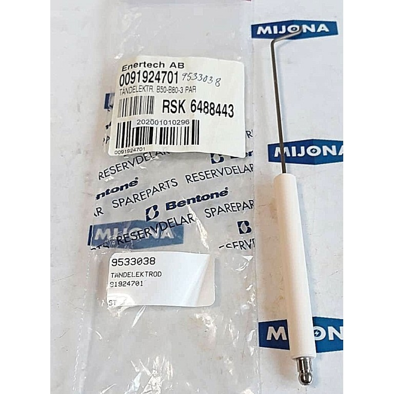 BENTONE 9919247701 B50 B80 3 PAR Ignition electrod (RSK 6488443) New old stock BENTONE 9919247701 B50 B80 3 PAR Ignition electrod (RSK 6488443) New old stock