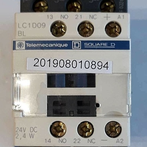 TELEMECANIQUE Contactor SQUARE D LC1D09 BL 24V DC 2.4 W Leistungsschütz 25A 690V