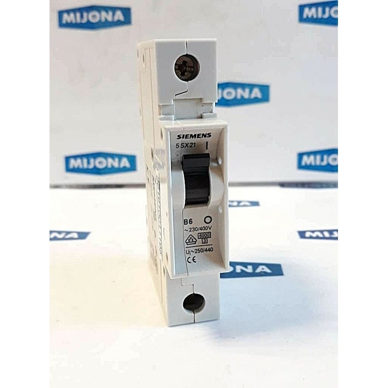Siemens 5SX21 230/400V C2 5SX2 277 V AC IEC 60898 MINIATIURE CIRCUIT BREAKER