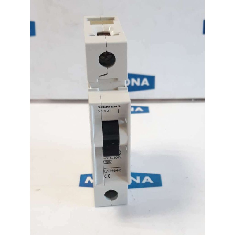 Siemens 5SX21 230-400V 5SX2 IEC 898 A2 MINIATIURE CIRCUIT BREAKER new old stock