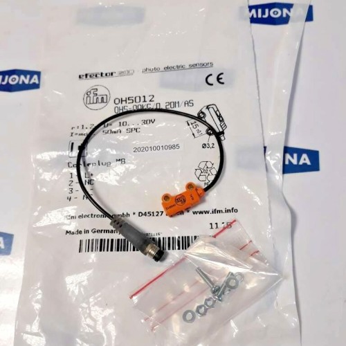 IFM electronic OH5012 OHS 00KG 0,20M AS 10-30VDC 50mA NEW OLD STOCK IFM electronic OH5012 OHS 00KG 0,20M AS 10-30VDC 50mA NEW OLD STOCK