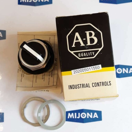 ALLEN BRADLEY 800T J2 NEMA TYPE 4 13 SELECTOR SWITCH 3 POSITION MAINTAINED SER T