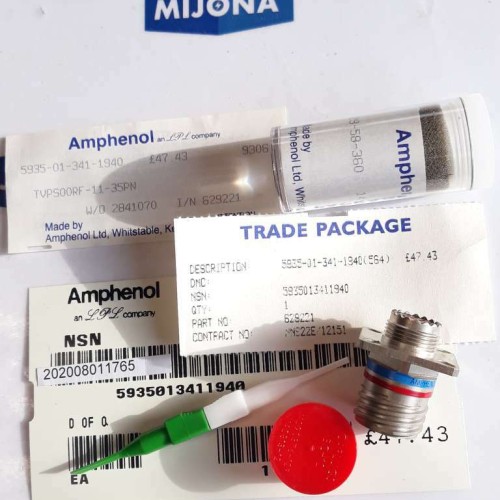 AMPHENOL 5935 01 341 1940 AMB9305 M39029 58 360 14CONTACTS TVPS00RF 11 35PN