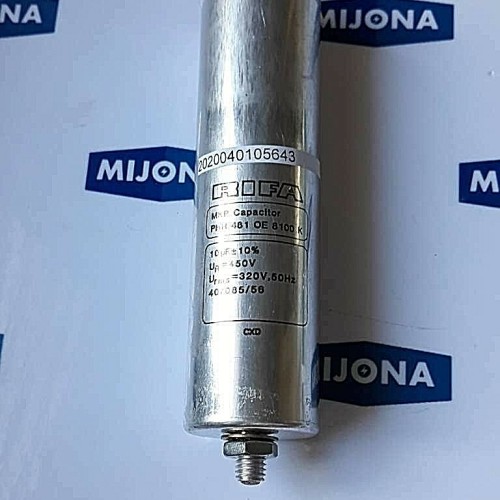 RIFA MKP CAPACITOR PHH 481 OEV8100 K 10µF +-10% 450V 50HZ (New old stock)