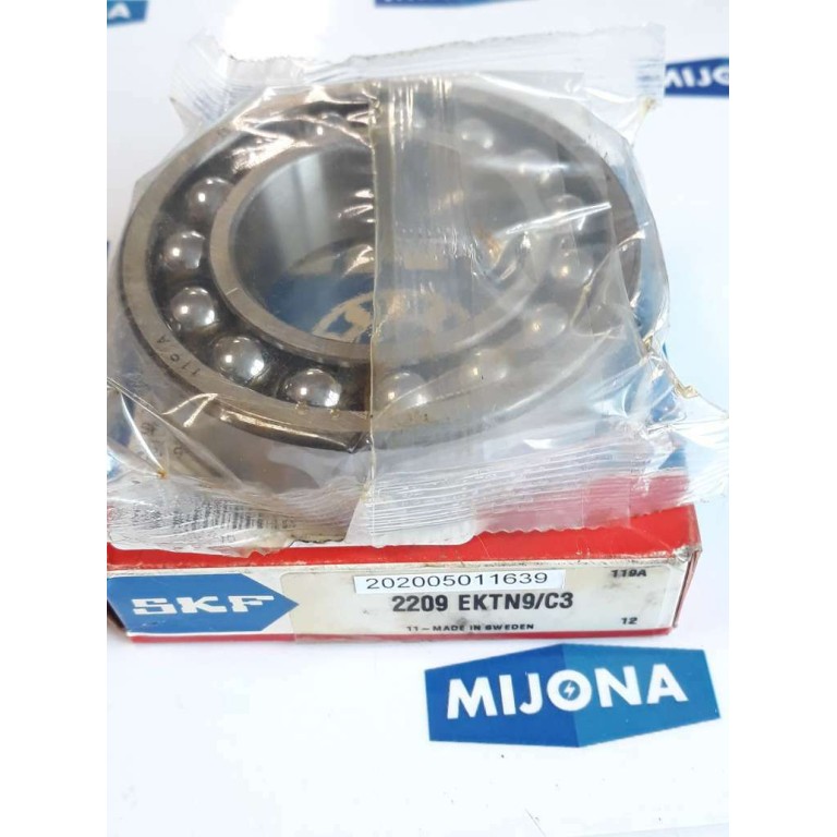 SKF 2209 EKTN9 C3 Self Aligning Double Row Ball Bearing Bore 45mm 119 A