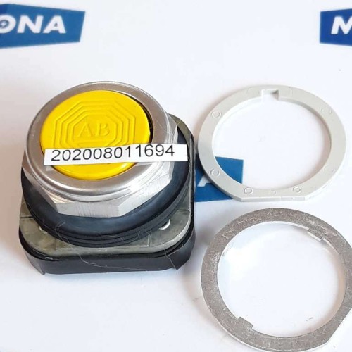 ALLEN BRADLEY 800T A YELLOW BUTTON SERIES T NEMA 4 13 (NEW OLD STOCK)