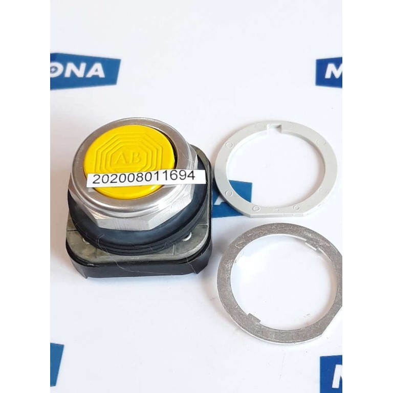 ALLEN BRADLEY 800T A YELLOW BUTTON SERIES T NEMA 4 13 (NEW OLD STOCK)