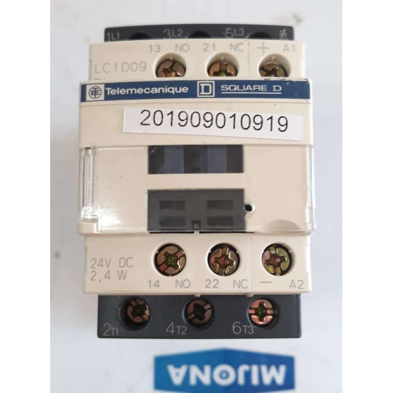 TELEMECANIQUE Contactor SQUARE D LC1D09 BL 24V DC 2.4 W Leistungsschütz 25A 690V