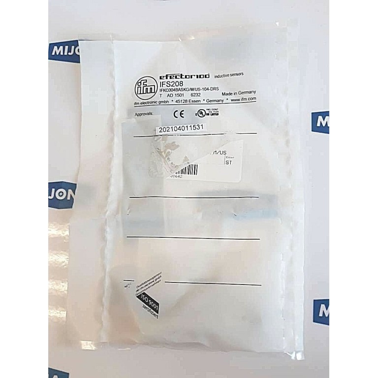 IFM IFS208 10 30VDC 100mA INDUCTIVE SENSOR (new old stock)