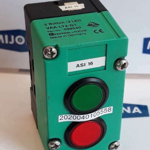 PEPPERL &FUCHS VAA LT2 G1 2 BUTTON + U G1F 99334 interface module NEW OLD STOCK PEPPERL &FUCHS VAA LT2 G1 2 BUTTON + U G1F 99334 interface module NEW OLD STOCK