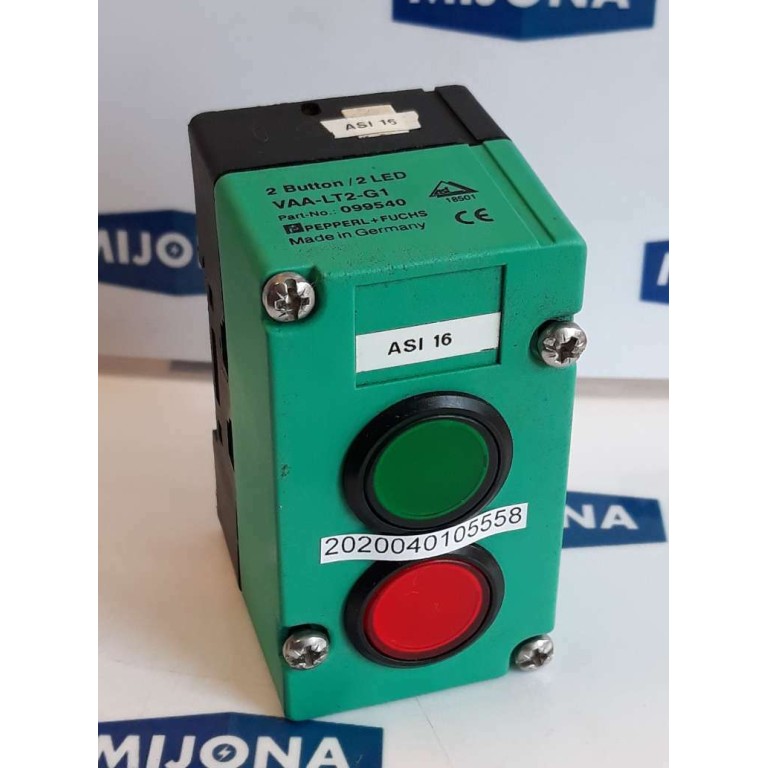 PEPPERL &FUCHS VAA LT2 G1 2 BUTTON + U G1F 99334 interface module NEW OLD STOCK PEPPERL &FUCHS VAA LT2 G1 2 BUTTON + U G1F 99334 interface module NEW OLD STOCK