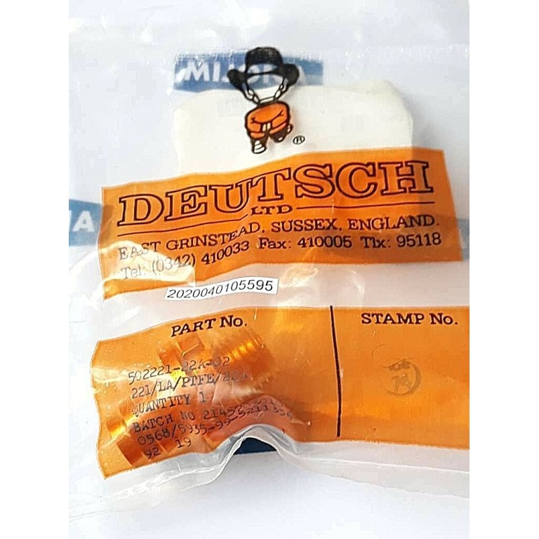 DEUTSCH 502221 22A 02 221/LA/PTFE/22A 2145703010 DEUTSCH 502221 22A 02 221/LA/PTFE/22A 2145703010
