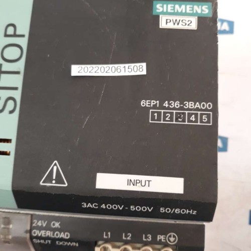 SIEMENS SITOP POWER MODULAR 20A 3ph 6EP1436-3BA00 6EP1436 3BA00 POWER SUPPLY SIEMENS SITOP POWER MODULAR 20A 3ph 6EP1436-3BA00 6EP1436 3BA00 POWER SUPPLY