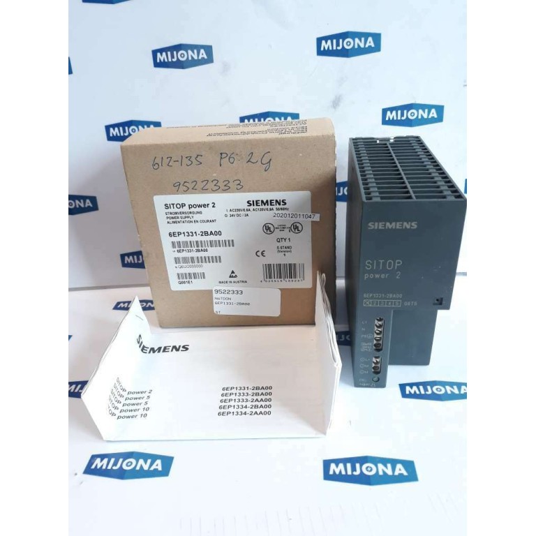 SIEMENS SIMATIC SITOP POWER 2 6EP1 331 2BA00 POWER SUPPLY