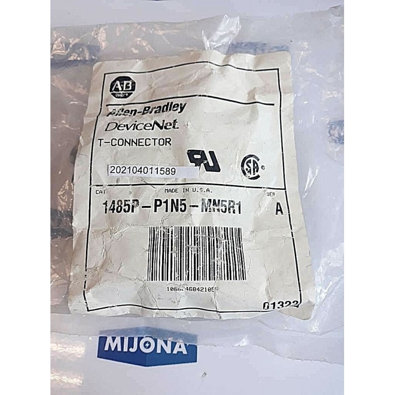 Allen Bradley DEVICENET 1485R P1N5 MN5R1 T CONNECTOR