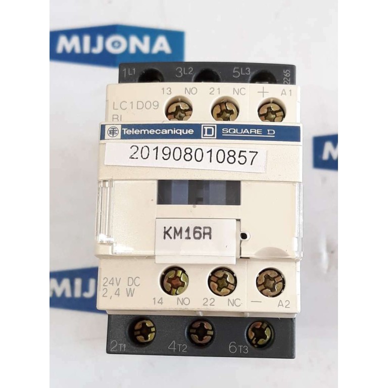 TELEMECANIQUE Contactor SQUARE D LC1D09 BL 24V DC 2.4 W Leistungsschütz 25A 690V TELEMECANIQUE Contactor SQUARE D LC1D09 BL 24V DC 2.4 W Leistungsschütz 25A 690V