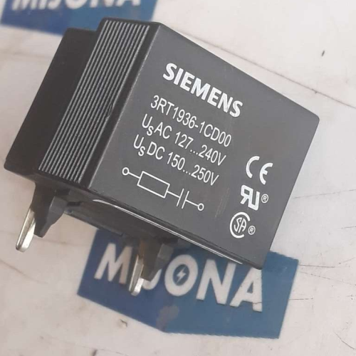 SIEMENS 3RT1936-1CD00 AC 127 240V DC 150 250V 3RT1936 1CD00 Surge Suppressor SIEMENS 3RT1936-1CD00 AC 127 240V DC 150 250V 3RT1936 1CD00 Surge Suppressor