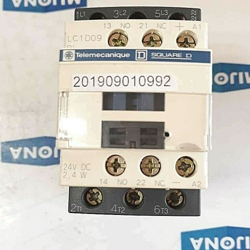 TELEMECANIQUE Contactor SQUARE D LC1D09 BL 24V DC 2.4 W Leistungsschütz 25A 690V
