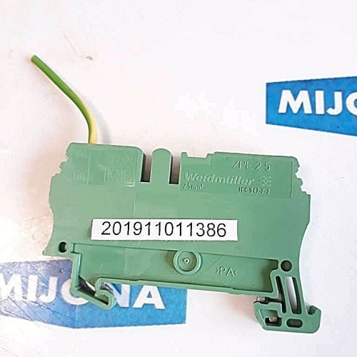 Weidmüller ZPE 2 5 IEC 947 7 2 Terminal Block 2,5mm²