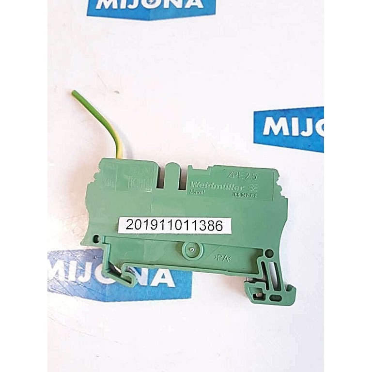 Weidmüller ZPE 2 5 IEC 947 7 2 Terminal Block 2,5mm²