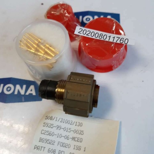 Amphenol MILITARY 0150035 PCL8915 C2560 10 6 MCED BS9522 F0020 ISS new old stock Amphenol MILITARY 0150035 PCL8915 C2560 10 6 MCED BS9522 F0020 ISS new old stock