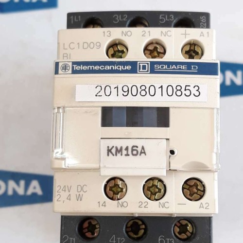 TELEMECANIQUE Contactor SQUARE D LC1D09 BL 24V DC 2.4 W Leistungsschütz 25A 690V
