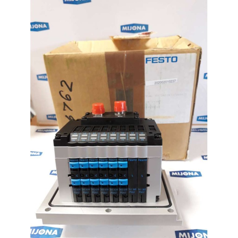 Festo CPV10 VI 90132 Valve Terminal 18220 R102 24VDC 10BAR (new old stock)