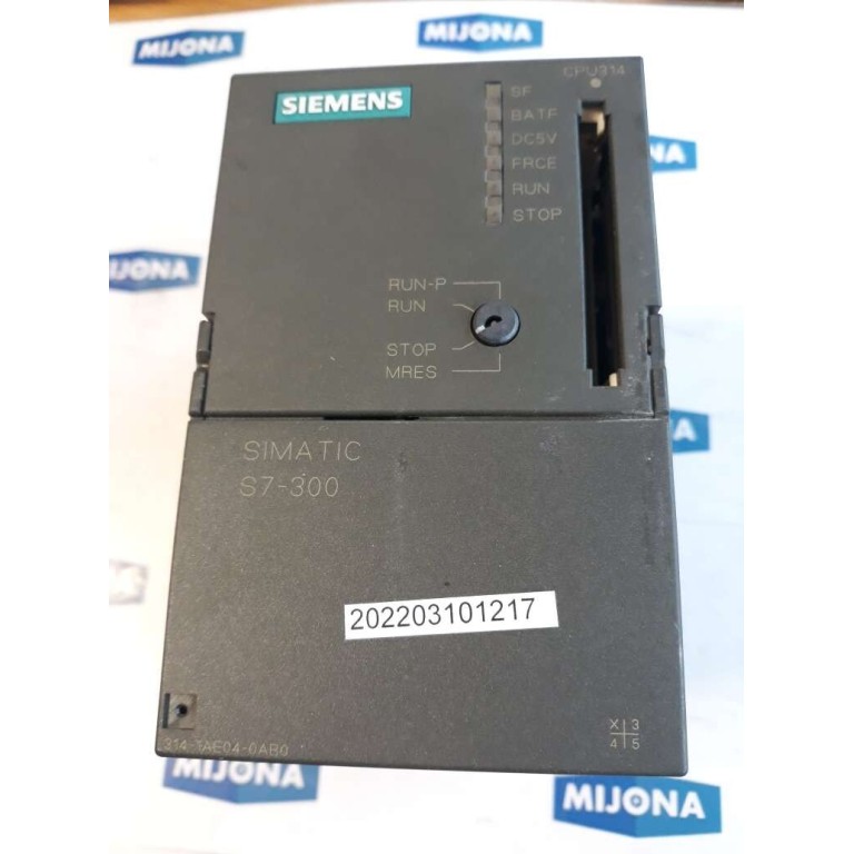 SIEMENS simatic S7 300 6ES7 314 1AE04 0AB0 6ES7314-1AE04-0AB0
