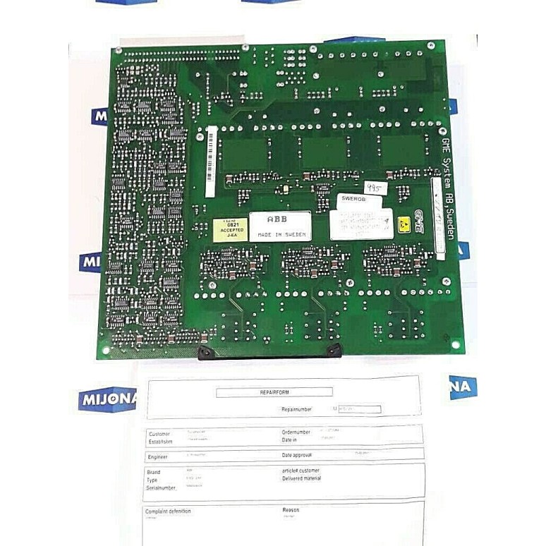 ABB DSQC 236C Rectifier Board YB560103 CC SER NO 56M3496590 ABB DSQC 236C Rectifier Board YB560103 CC SER NO 56M3496590
