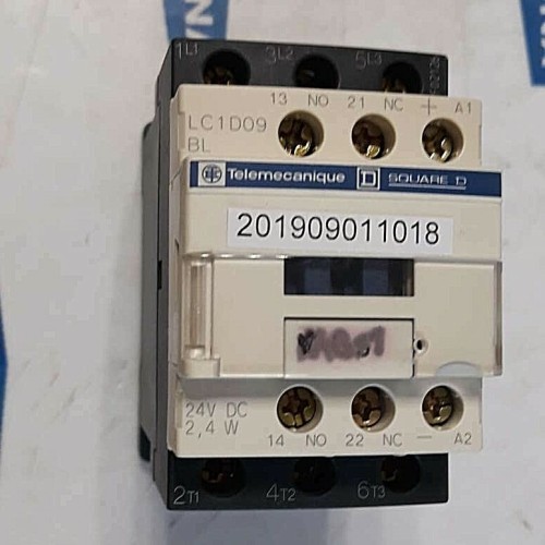 TELEMECANIQUE Contactor SQUARE D LC1D09 BL 24V DC 2.4 W Leistungsschütz 25A 690V