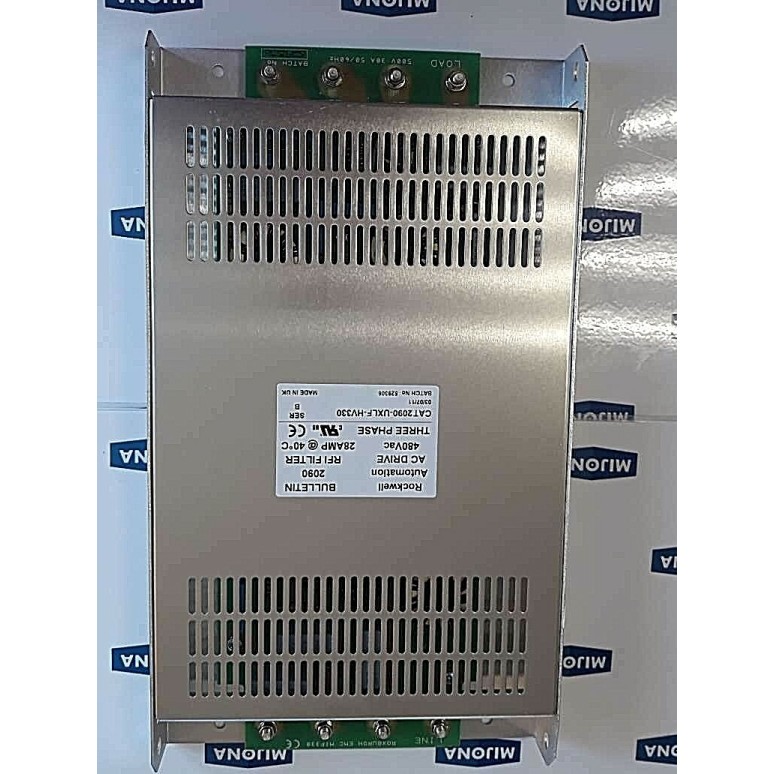 ALLEN BRADLEY 2090 UXLF HV30 RFI FILTER SER B 28AMP 3 PHASE 480VAC(New old stock