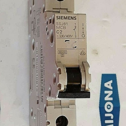 Siemens 5SJ6102 7KK20 Leitungsschutz Schutzschalter 5SJ61 MCB C2 230/400V 3,5Nm Siemens 5SJ6102 7KK20 Leitungsschutz Schutzschalter 5SJ61 MCB C2 230/400V 3,5Nm