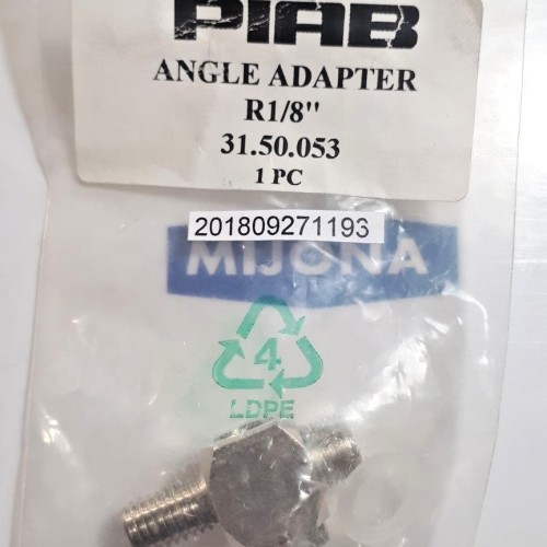 Piab angle adapter R1/8" 31.50.053