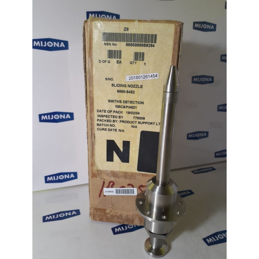 Sliding Nozzle 6880-5452 smiths detection NBC&P/5452