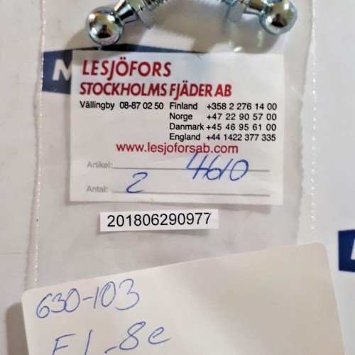 LESJÖFORS 4610 Ball Stud LESJÖFORS 4610 Ball Stud