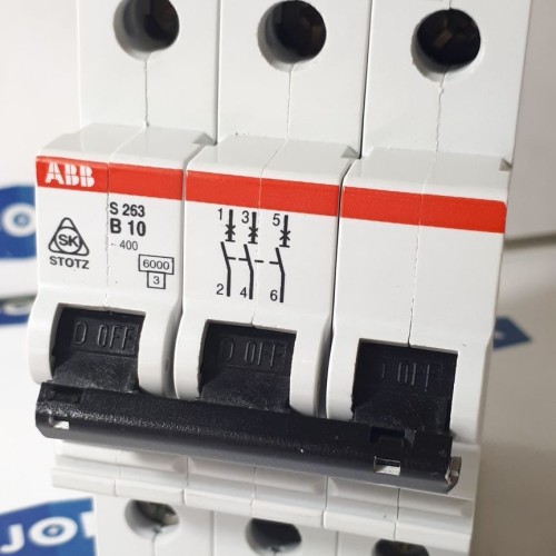 ABB S263 B10 Circuit Breaker (new old stock)