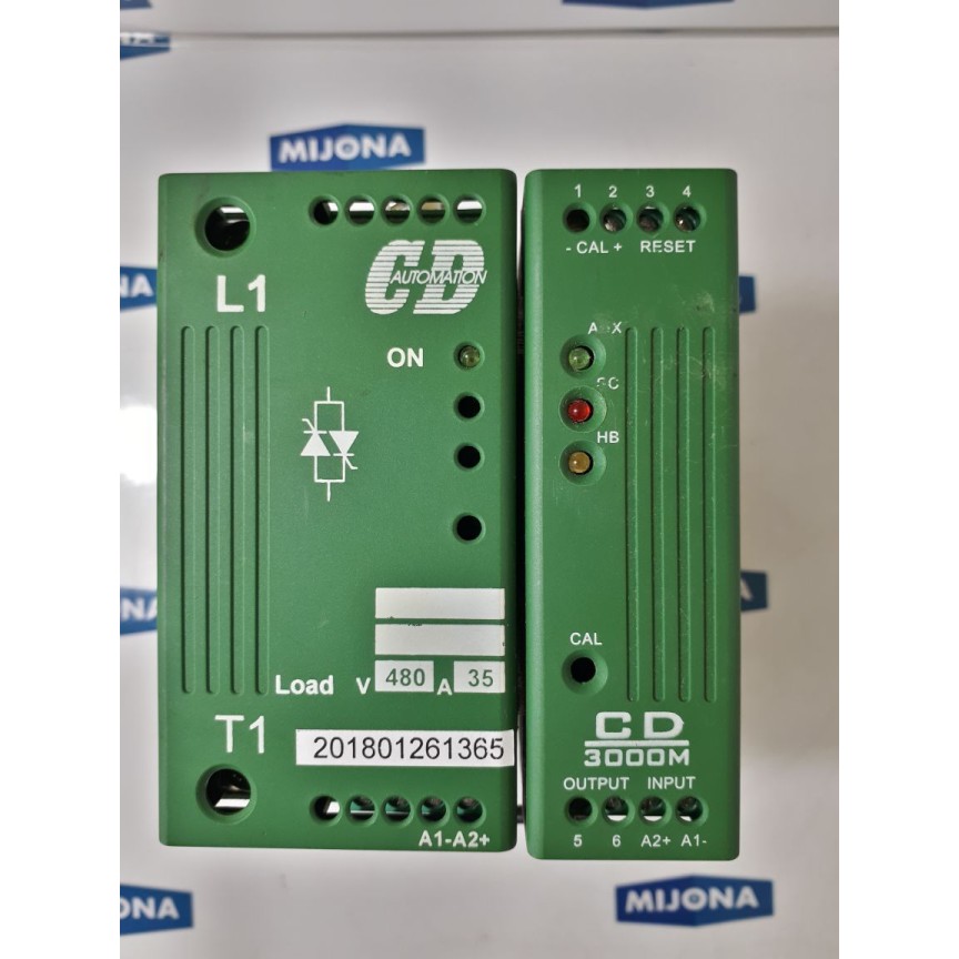 CD Automation CD3000M 1PH digitaler Thyristorsteller 35A